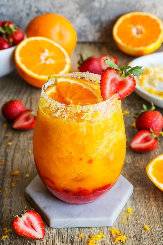 Sunset Strawberry Orange